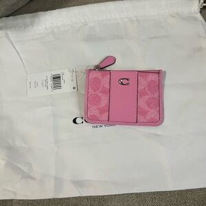 Coach id card case wallet